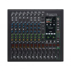 Mackie 2051991-01 Onyx12 12-Channel Mixer Analog Premium With Multi-Track Eu