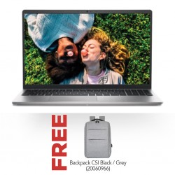 Dell Inspiron 3520 Core i7 Silver & Free Backpack CSI Black / Grey