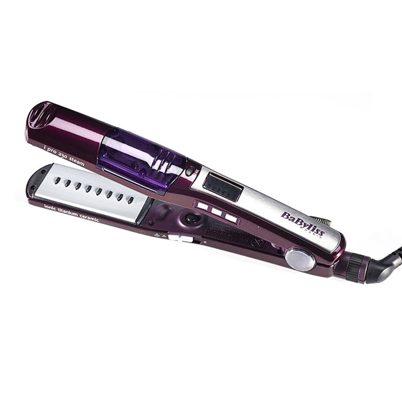 steam hair straightener babyliss