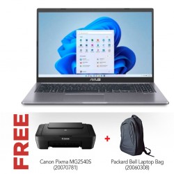 Asus X515MA-C42G1W Celeron & Free Canon PIXMA MG2540S Black + Packard Bell Laptop bag