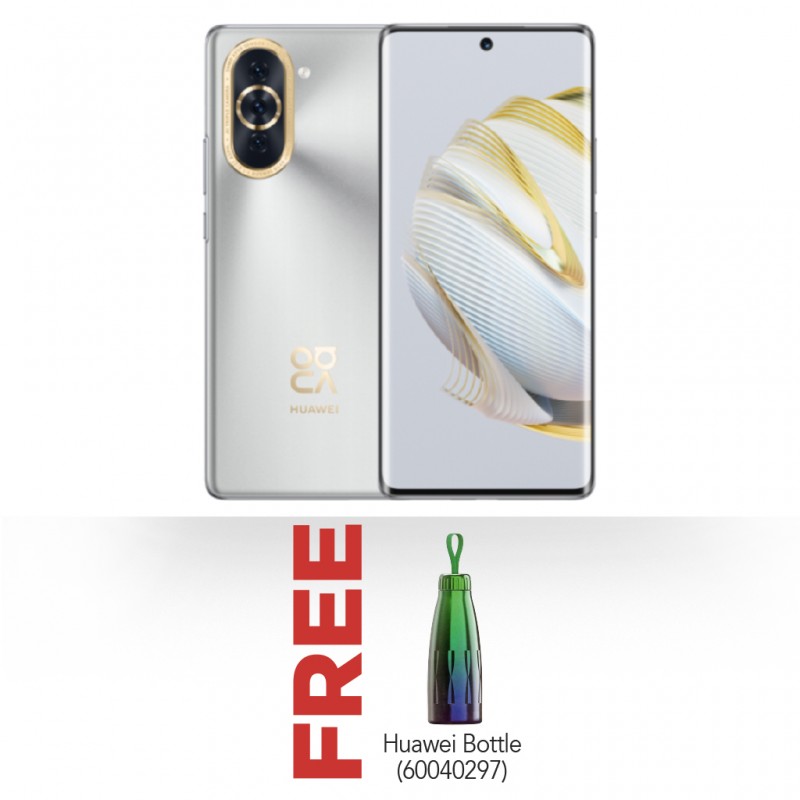 Huawei Nova 10 Silver & Free Huawei Bottle