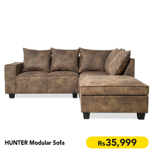 HUNTER REVERSIBLE MODULAR SOFA