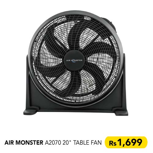 Air Monster A2070 20" (50cm) Air Circulator Silent Extreme Air Monster A2070 20" (50cm) Air Circulator Silent Extreme